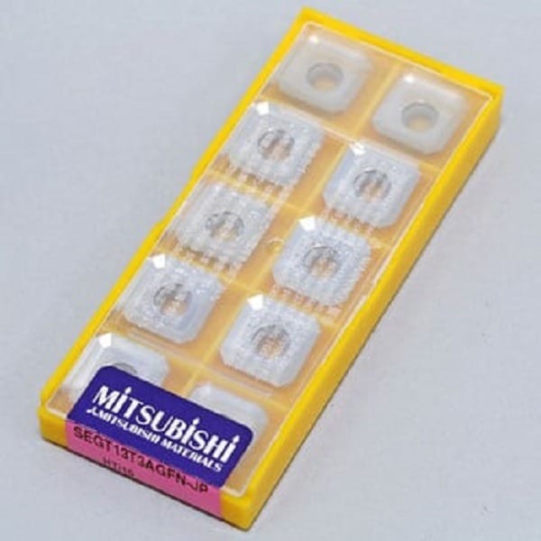Mảnh Phay Mitsubishi SEGT13T3AGFN-JP HTI10 2 Mảnh Phay Mitsubishi SEGT13T3AGFN-JP HTI10 - Ảnh 2