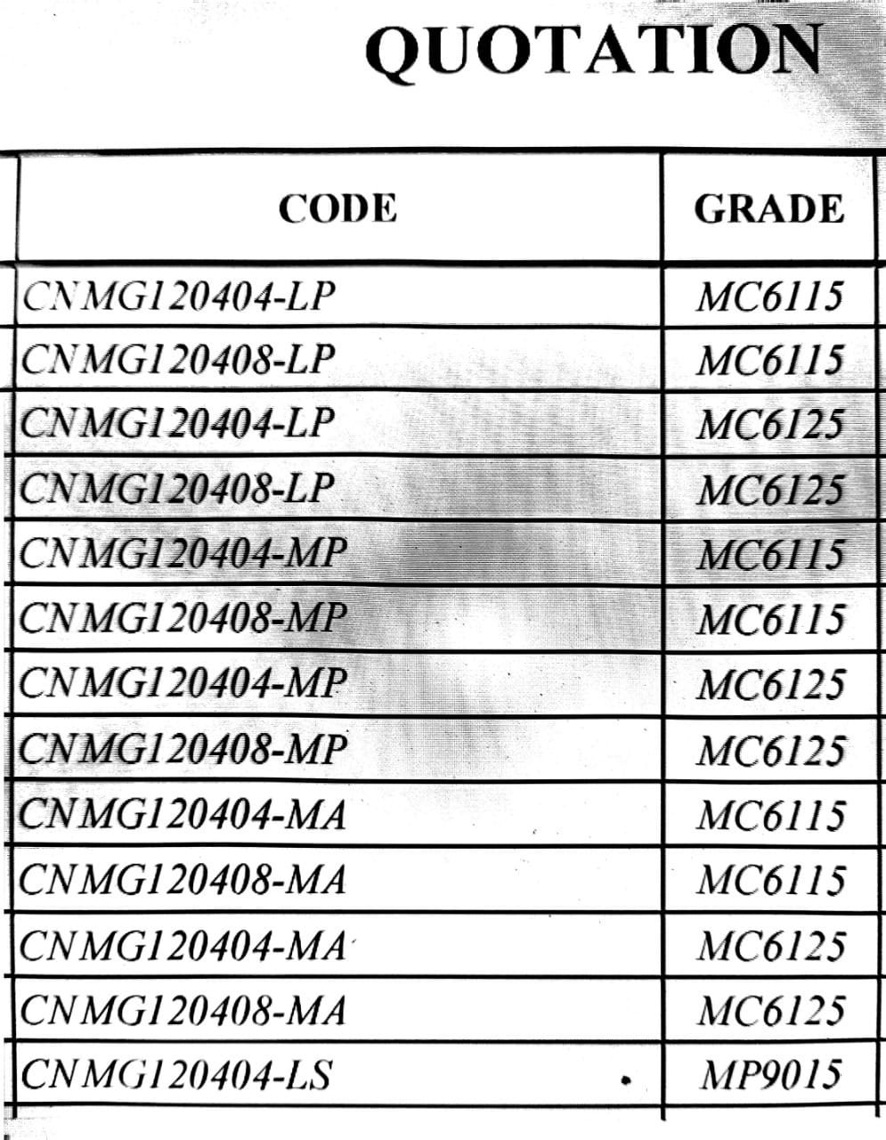 Mảnh Tiện Mitsubishi CNMG120408-MS - Grade 3 Mảnh Tiện Mitsubishi CNMG120408-MS - Grade - Ảnh 3