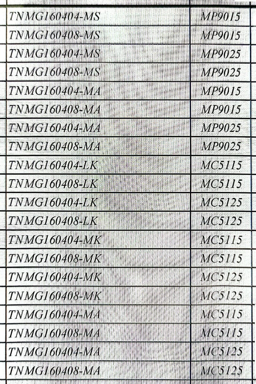 Mảnh Tiện Mitsubishi TNMG160404-LS- Grade 2 Mảnh Tiện Mitsubishi TNMG160404-LS- Grade - Ảnh 2