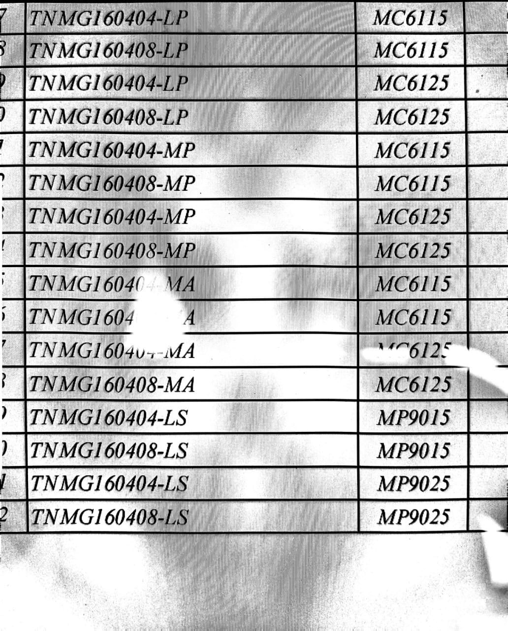 Mảnh Tiện Mitsubishi TNMG160404-LS- Grade 3 Mảnh Tiện Mitsubishi TNMG160404-LS- Grade - Ảnh 3