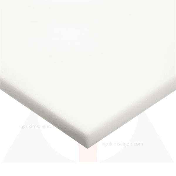 Nhựa UHMW-PE 30x55x106 (Trắng) - Tấm 1 Nhựa UHMW-PE