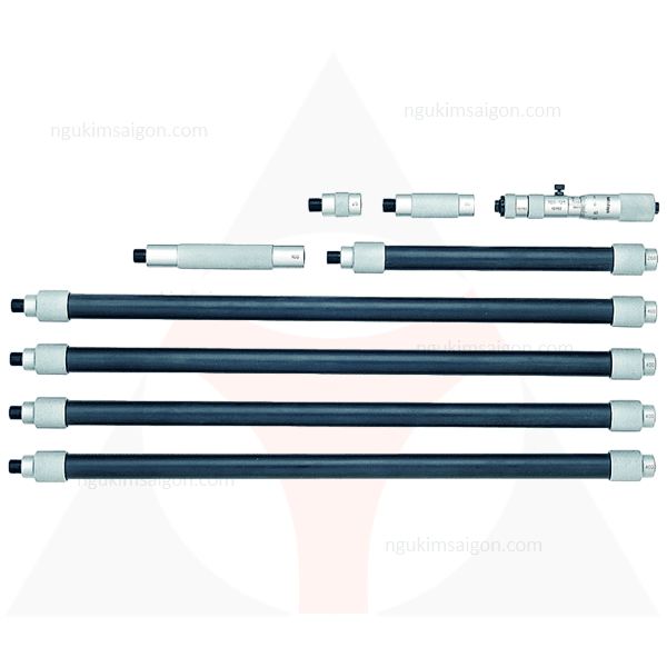 Panme đo trong dạng thanh nối Cơ Khí 100-1000mm Mitutoyo, 139-204 1 Panme đo trong dạng thanh nối Cơ Khí 100-500mm