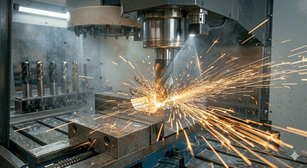 Bavia khi phay CNC: nguyên nhân và cách khắc phục 1 Bavia khi phay CNC nguyen nhan va cach khac phuc